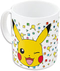 Taza Cerámica Pokémon Confetti 11oz Mug Oficial