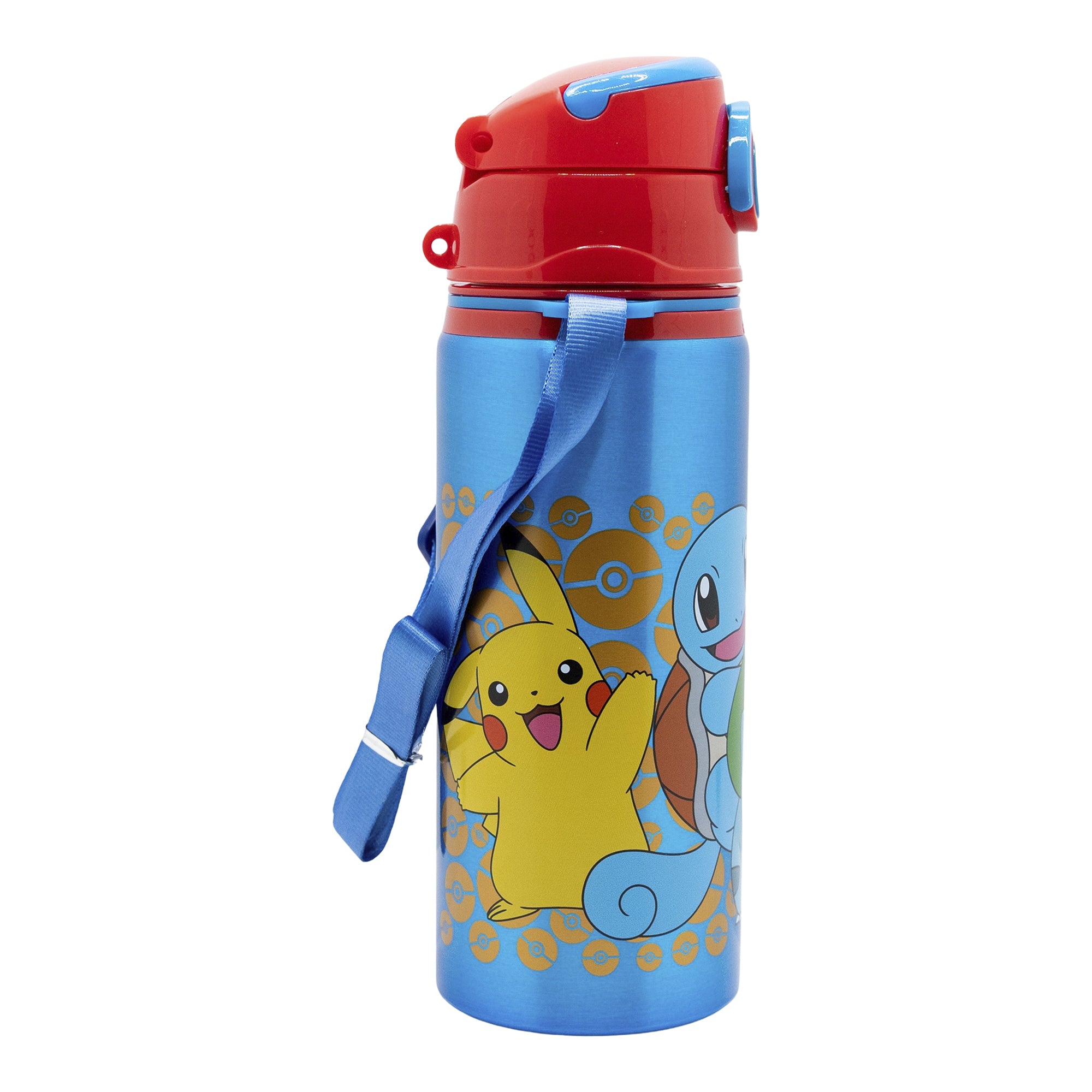STOR ALUMINIUM POP UP BOTTLE WITH STRAP 730 ML POKEMON