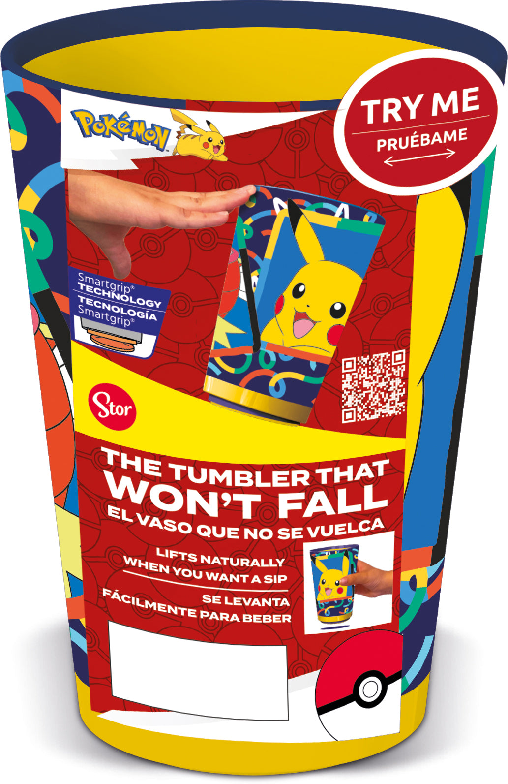 STOR DROP SAFE PP TUMBLER 470 ML POKEMON DOODLE GRIP 470 ML