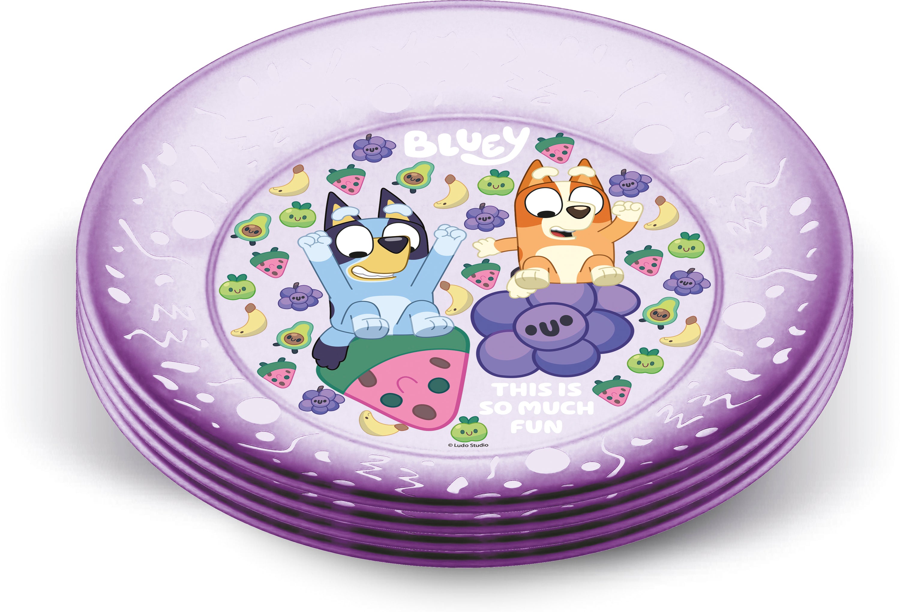 BOWL X4 PP BLUEY