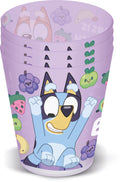 VASOS X4 PP DE 285 ML BLUEY