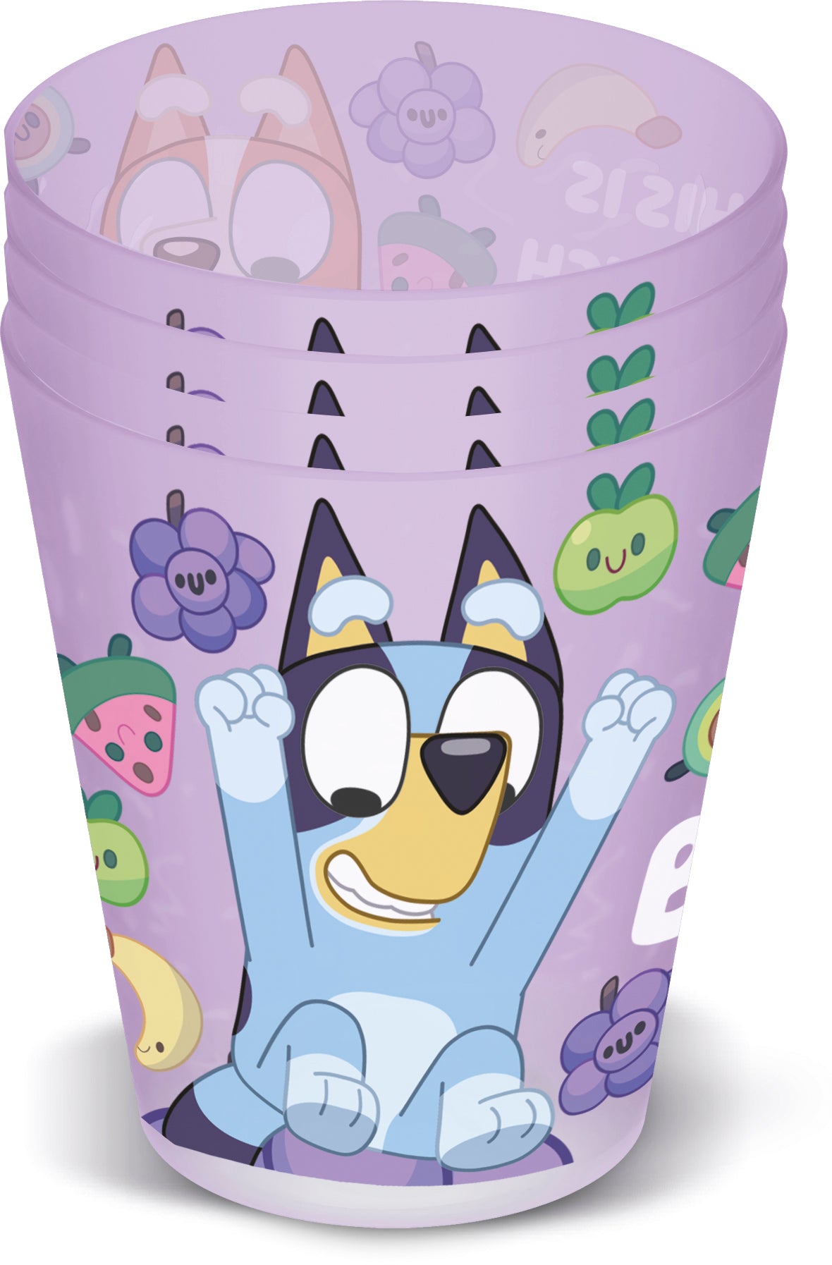 VASOS X4 PP DE 285 ML BLUEY