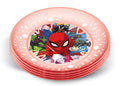 STOR JOY 4 PCS PP PLATE SET SPIDERMAN