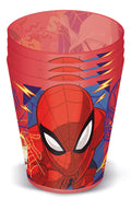 STOR JOY 4 PCS PP TUMBLER 285 ML SET SPIDERMAN