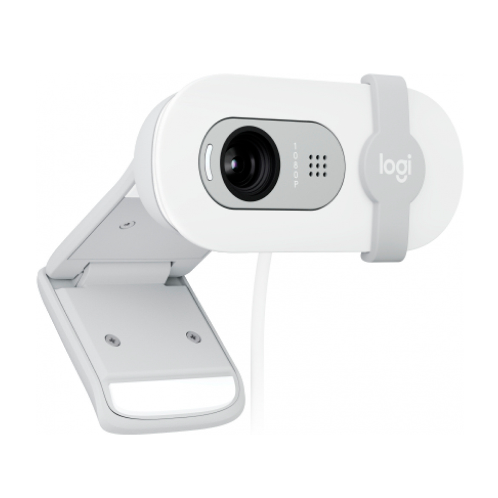 Camara Logitech Brio 100 Fhd 1080p Usb-a White (960-001615)