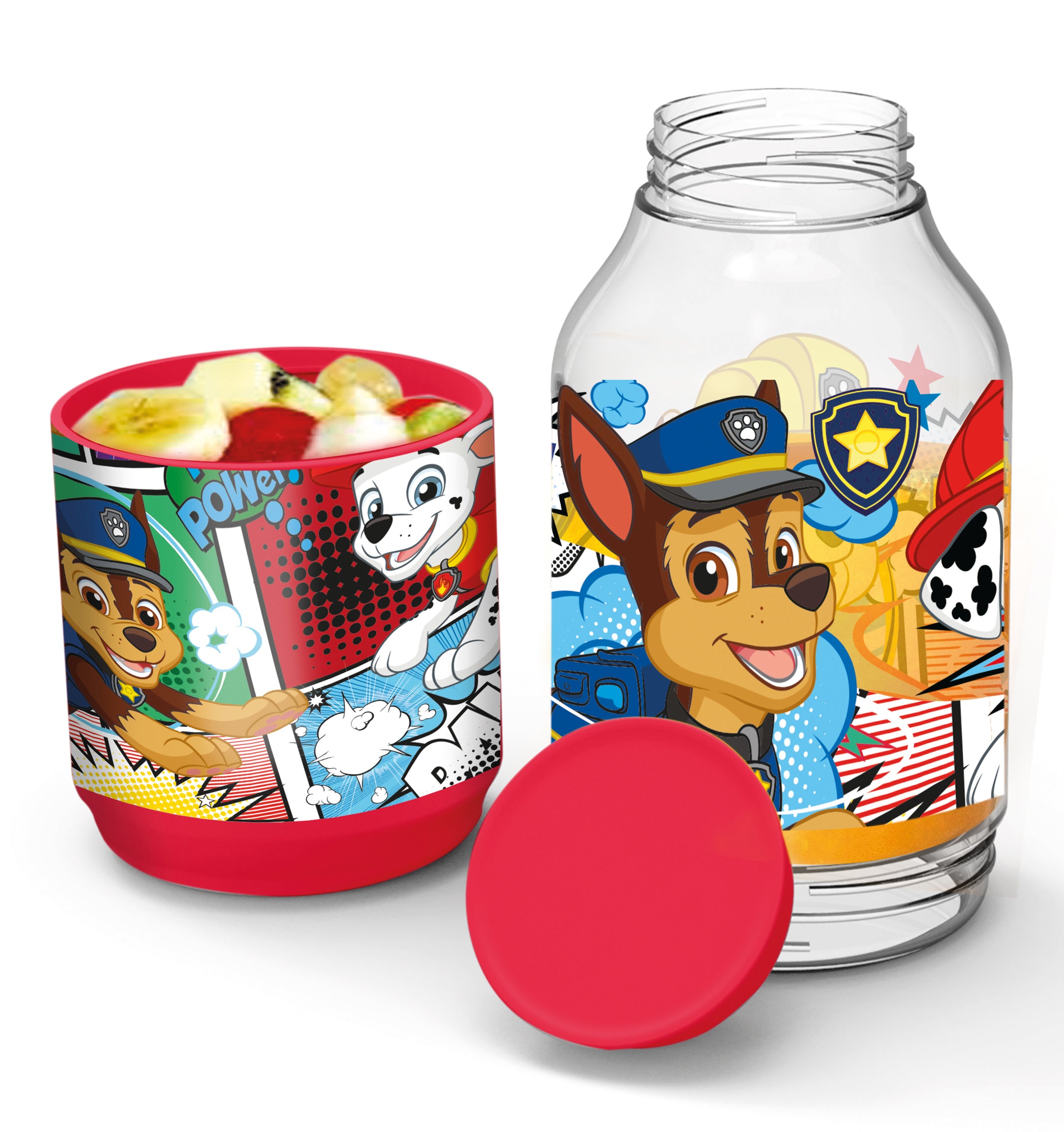 BOTELLA TRITAN SNACK 300ML PAW PATROL