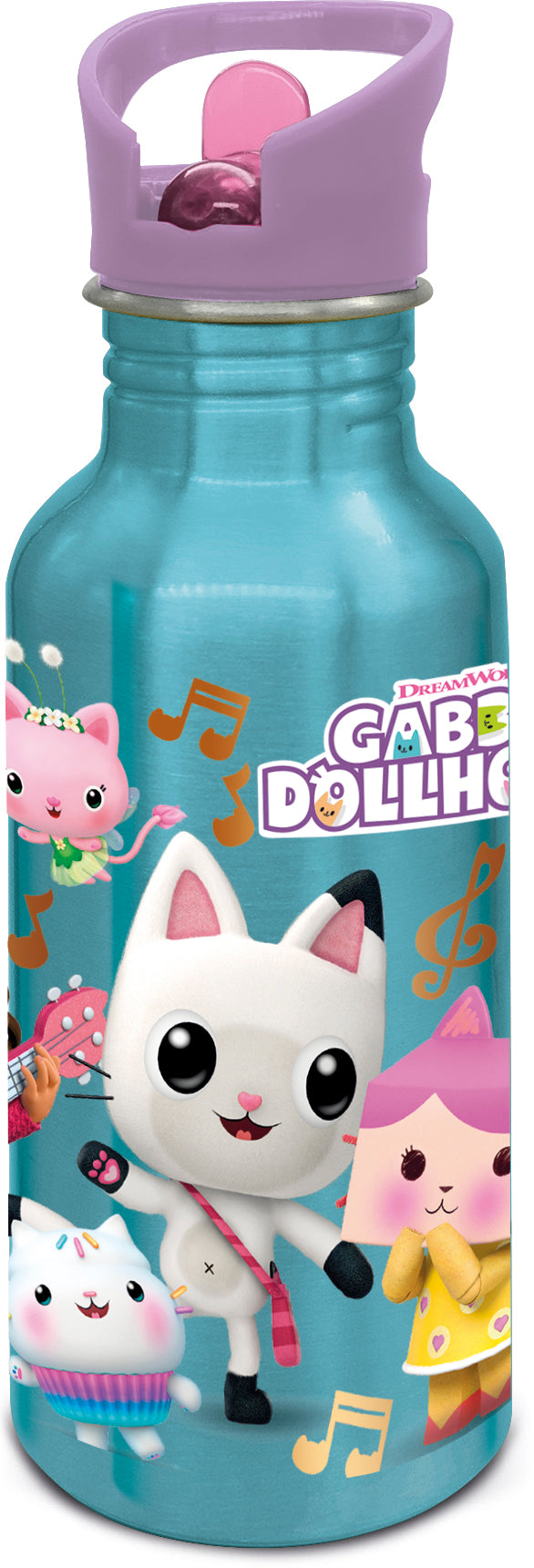 STOR NEVADA ALUMINIUM SIPPER BOTTLE 545 ML GABBYS DOLLHOUSE