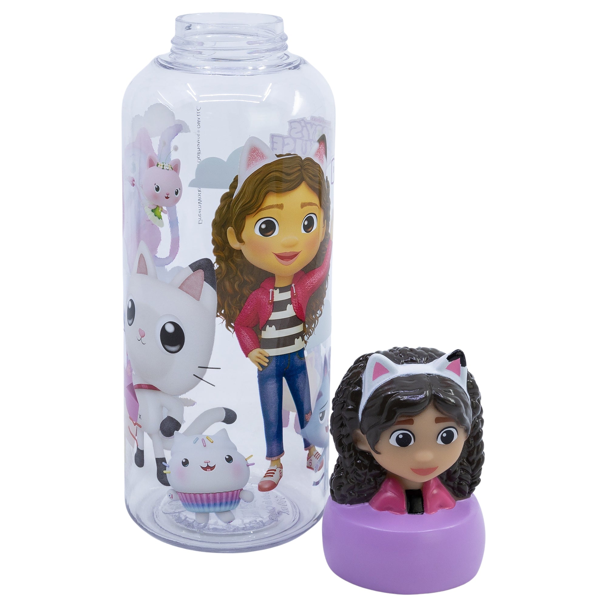 STOR 3D ECOZEN FIGURINE BOTTLE 560 ML GABBYS DOLLHOUSE