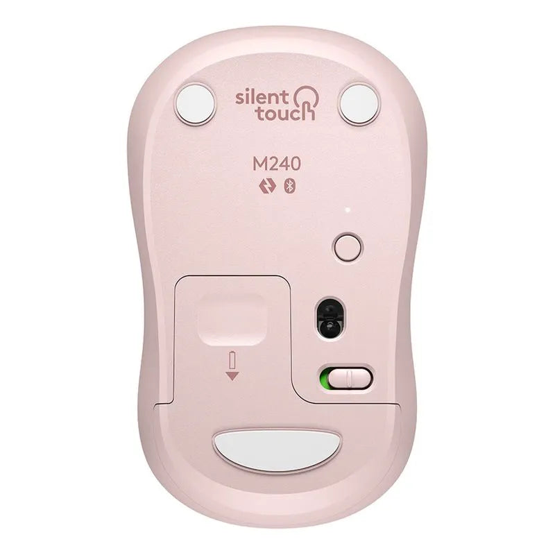 Mouse Logitech M240 Silent Wireless Bt Rose