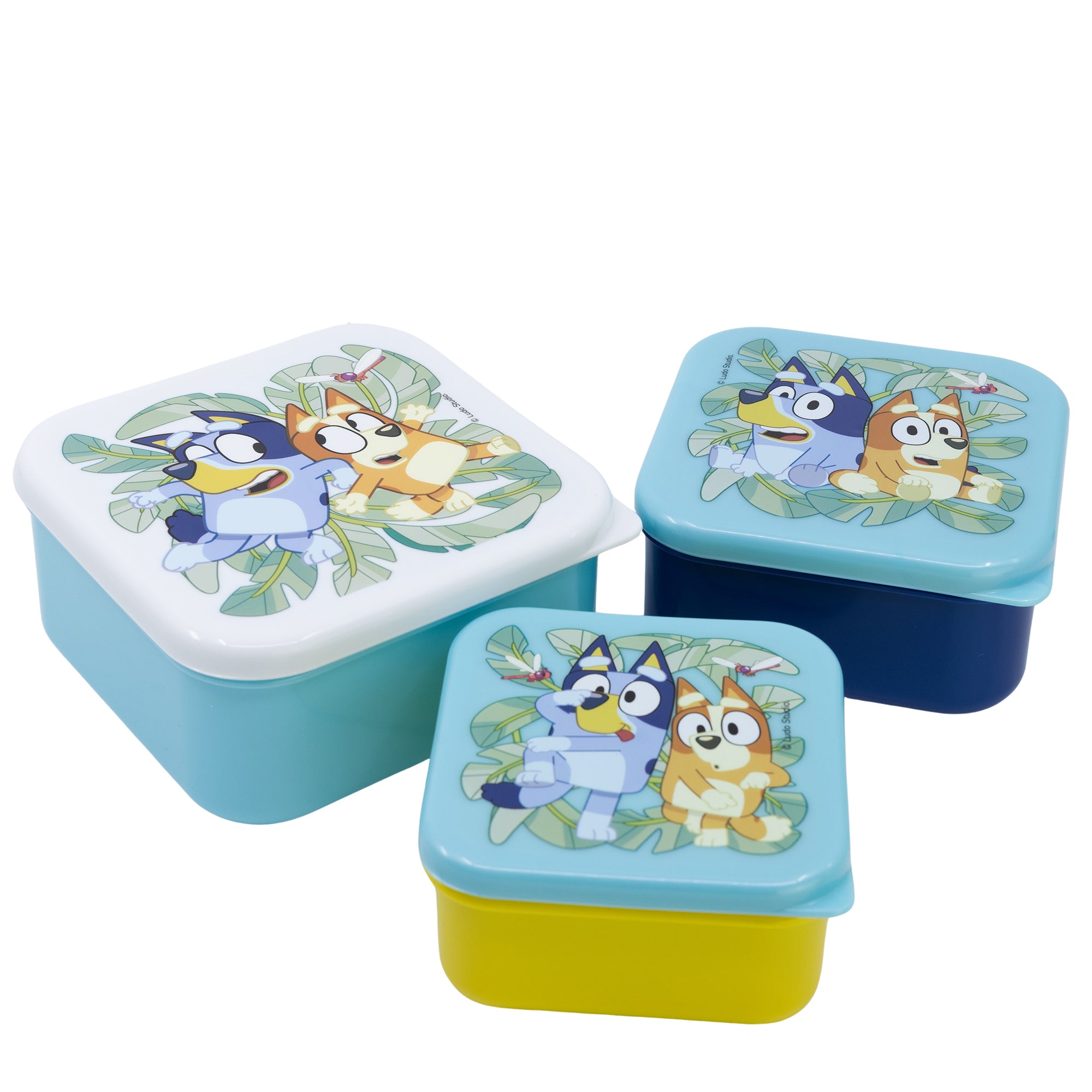 STOR 3 PCS NESTING SNACK BOXES SET BLUEY
