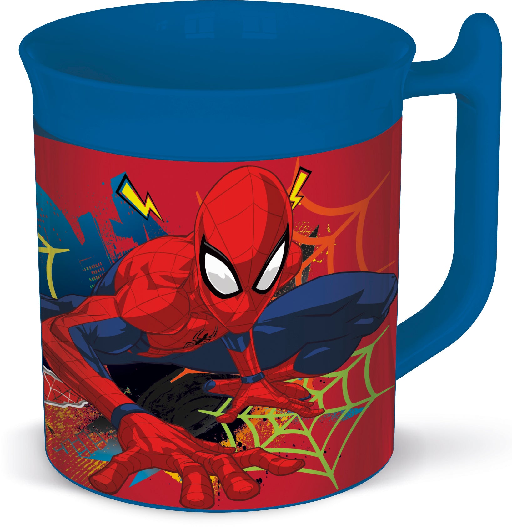 STOR EASY HOLD MICRO MUG XXX ML SPIDERMAN MOVING TARGET