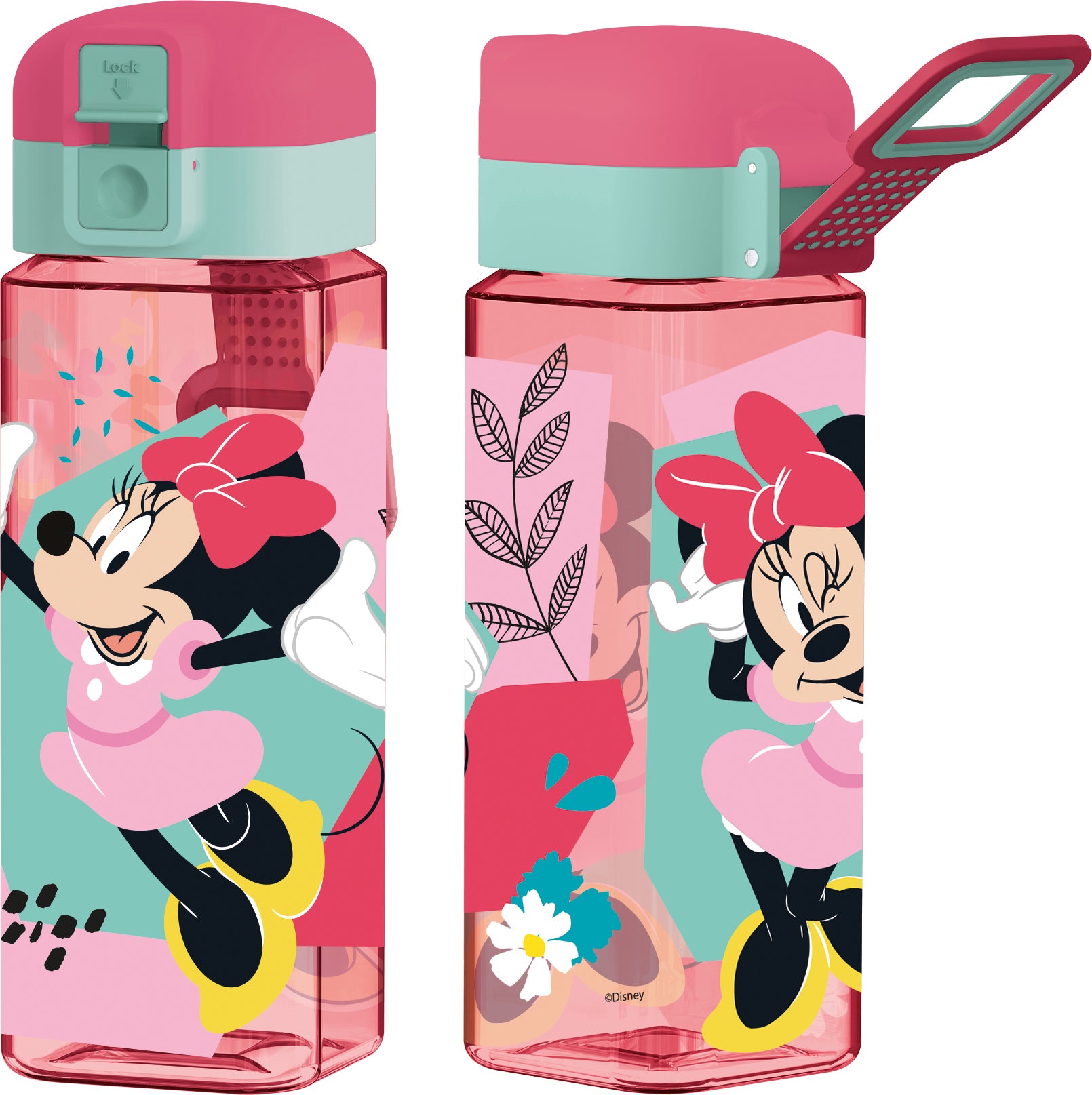 BOTELLA ROBOT C/CIERRE 550 ML MINNIE MOUSE