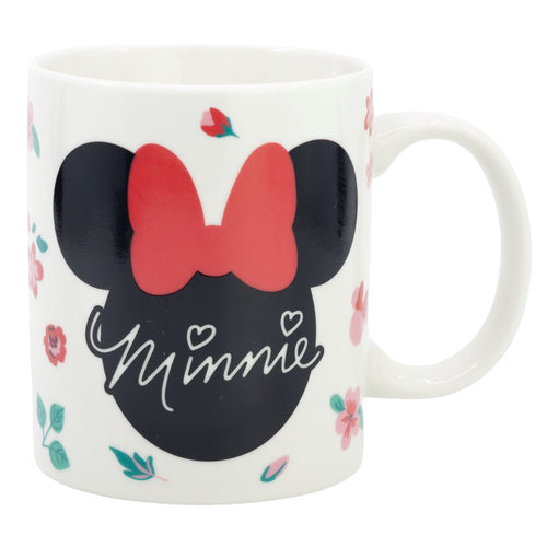 Set Taza Mágica Minnie Mouse Gardening 330ml con Diseño Disney