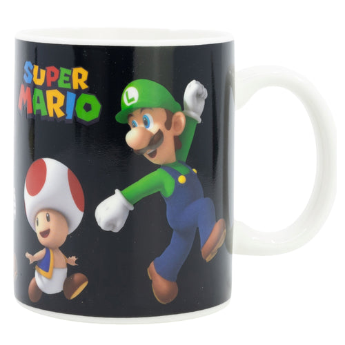 Set Taza Mágica Super Mario 330ml Mug Gamer Coleccionable