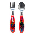 CUBIERTOS METALICOS 2PCS SPIDERMAN