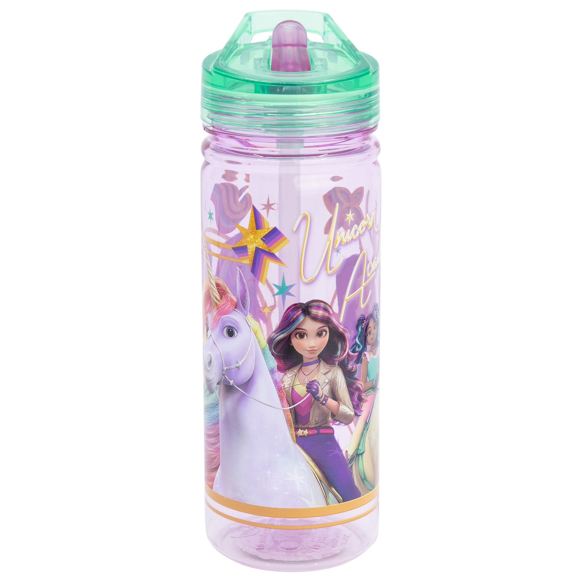 STOR LARGE ECOZEN BOTTLE  580ML UNICORN ACADEMY