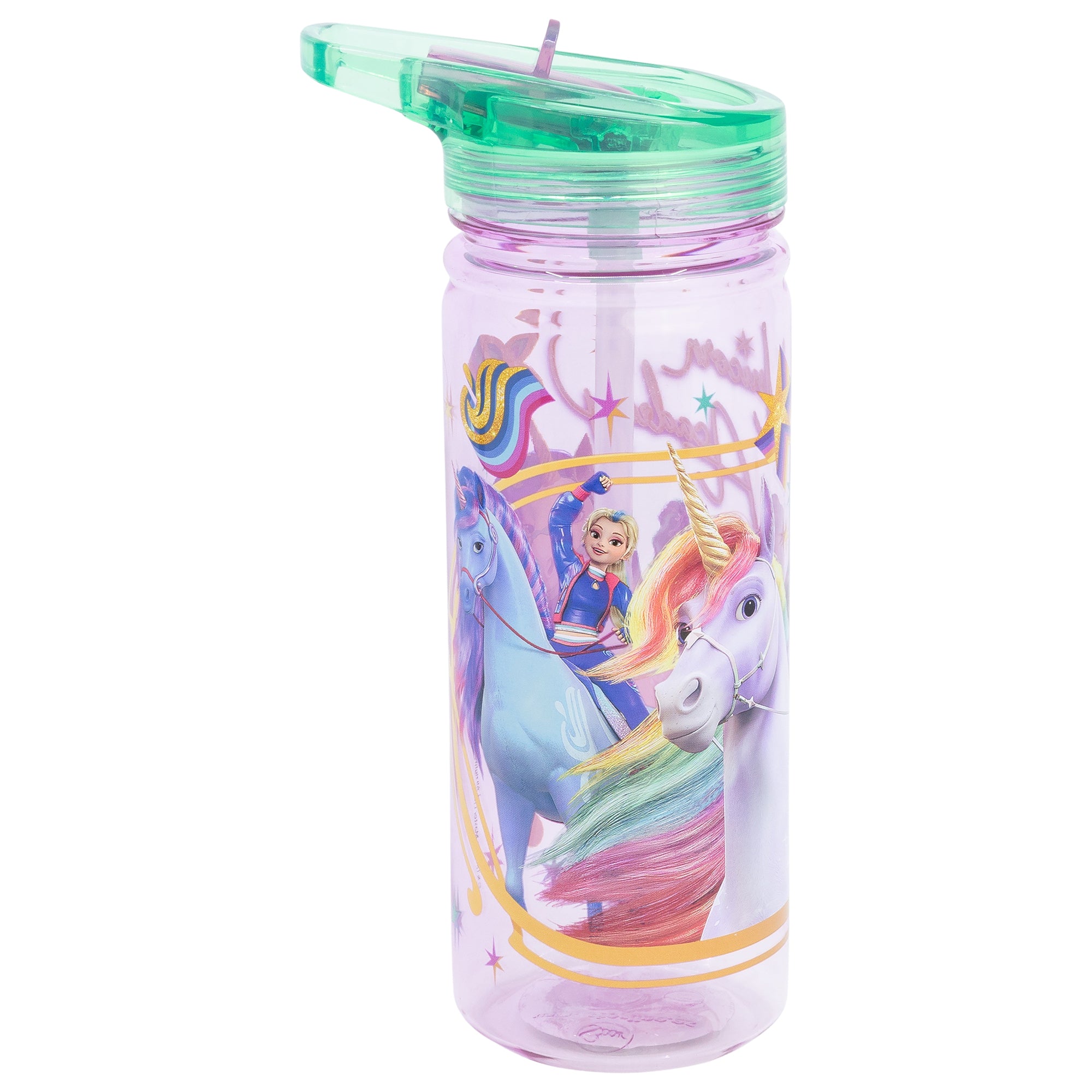 STOR LARGE ECOZEN BOTTLE  580ML UNICORN ACADEMY