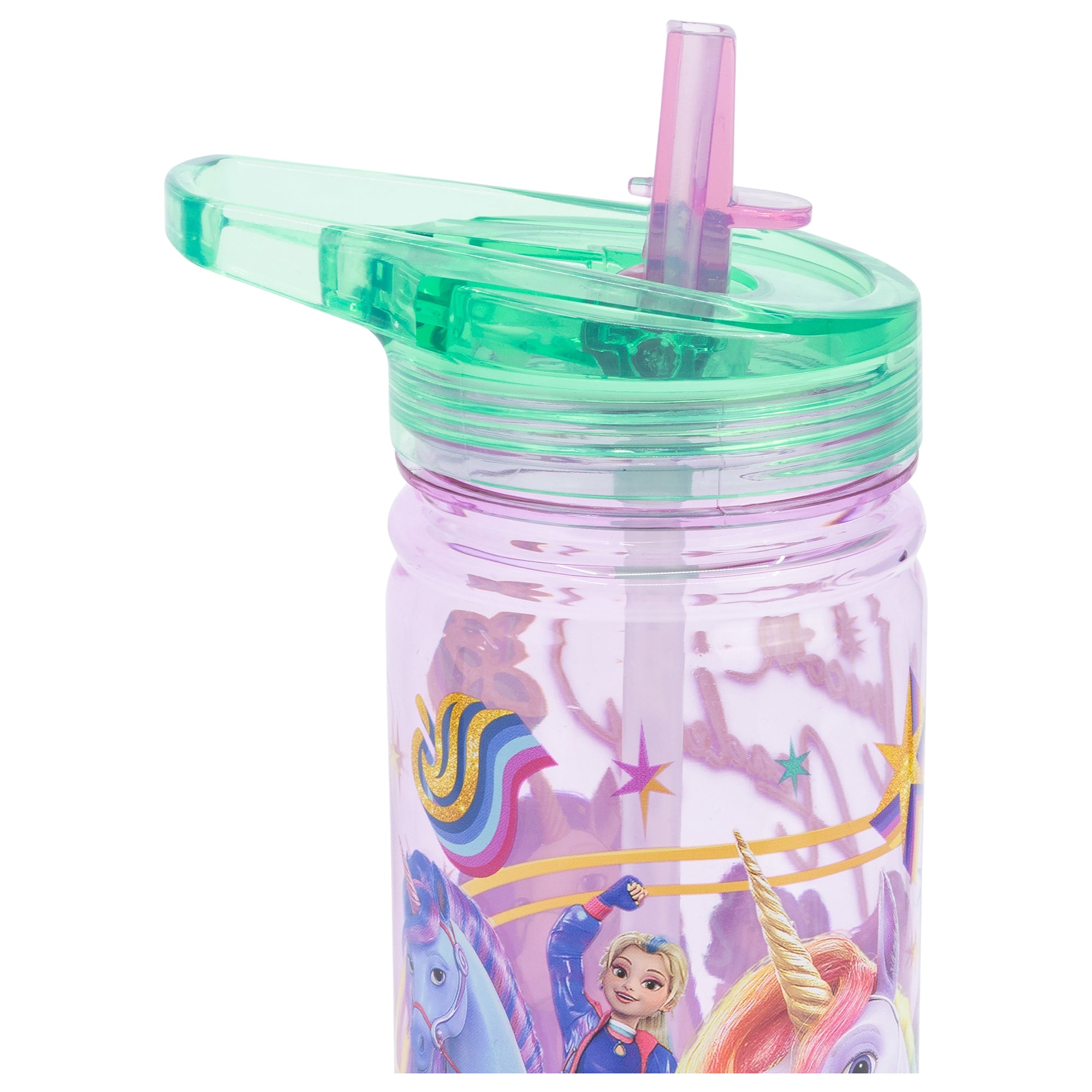 STOR LARGE ECOZEN BOTTLE  580ML UNICORN ACADEMY