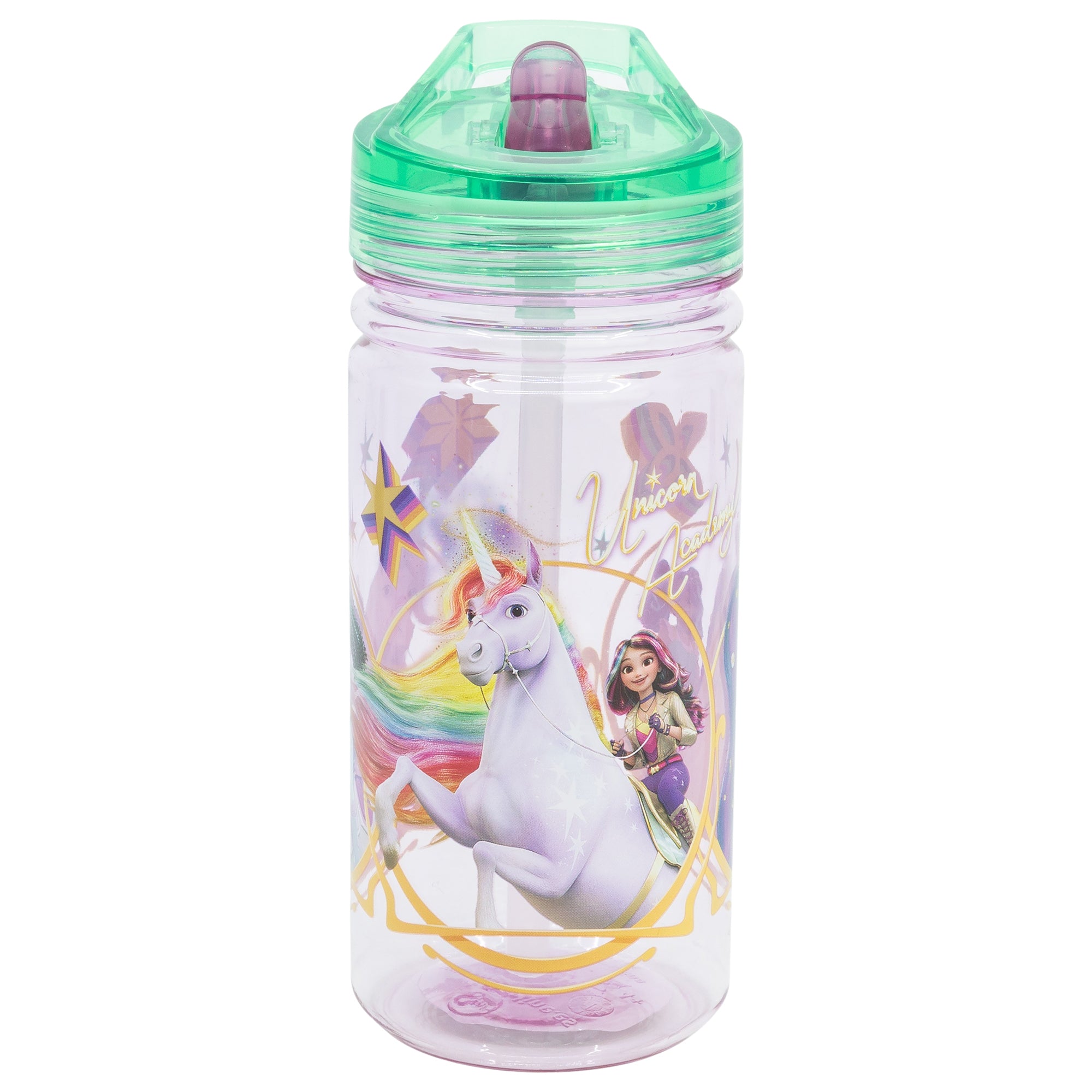 STOR SMALL ECOZEN BOTTLE 475 ML UNICORN ACADEMY