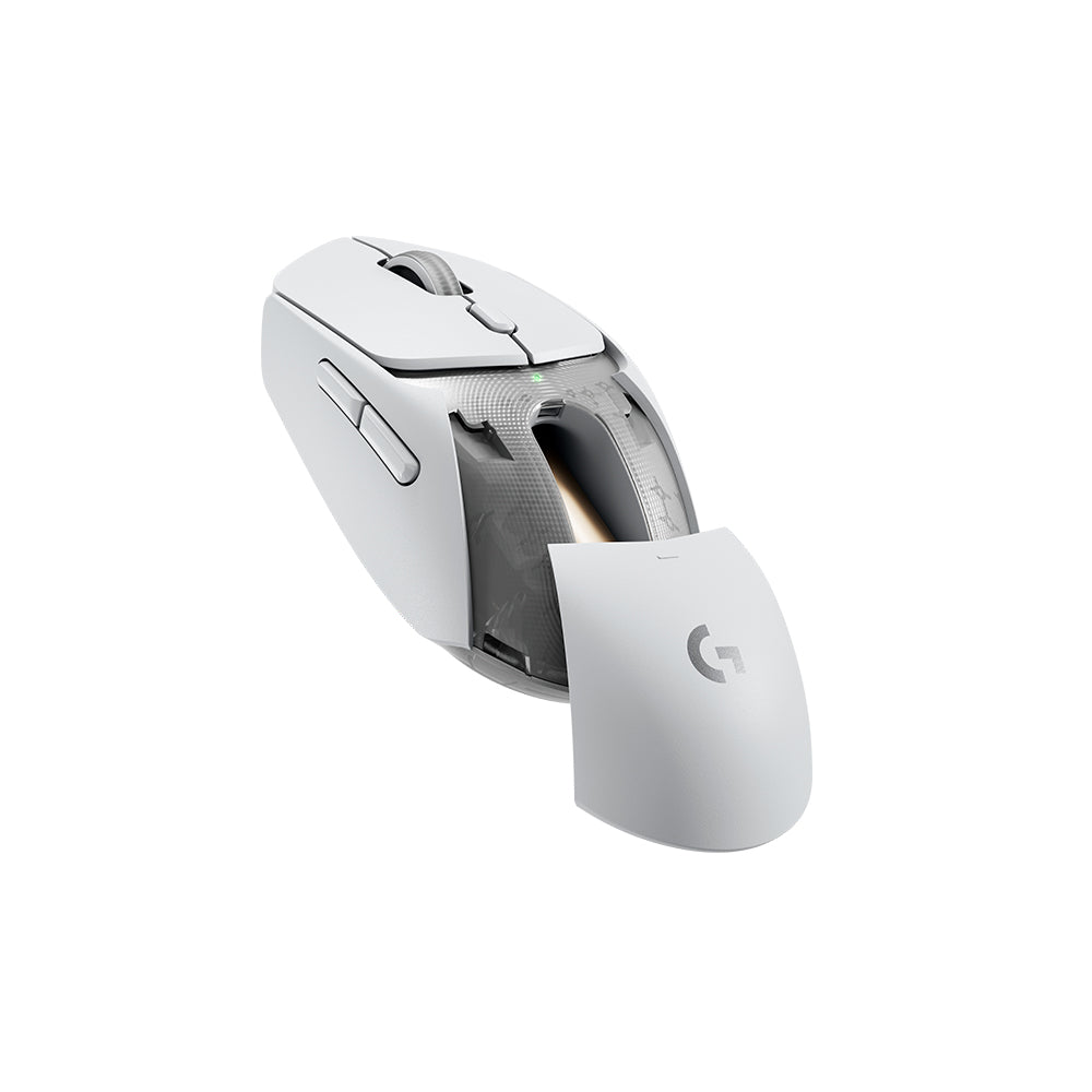 MOUSE LOGITECH G309 LIGHTSPEED WIRELESS/BT 25K DPI LIGHTFORCE WHITE (910-007205)