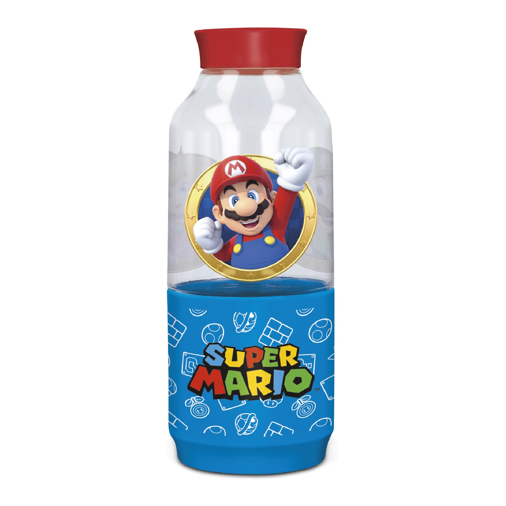 BOTELLA SNACK TRITAN MARIO BROS