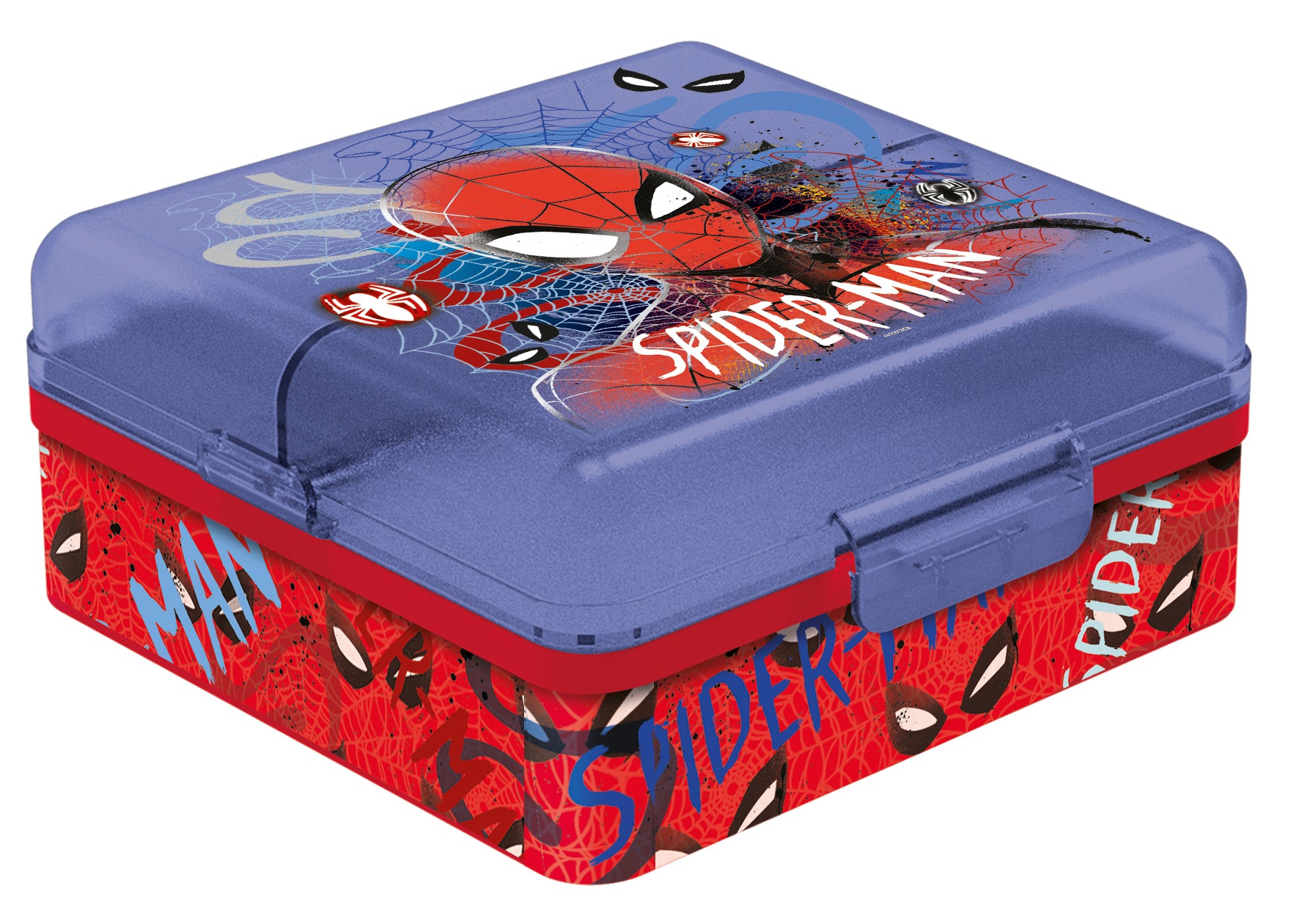 STOR SANDWICHERA MULTIPLE CUADRADA SPIDERMAN INVKY