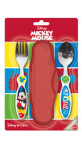 CUBIERTOS METALICOS 2PCS MICKEY