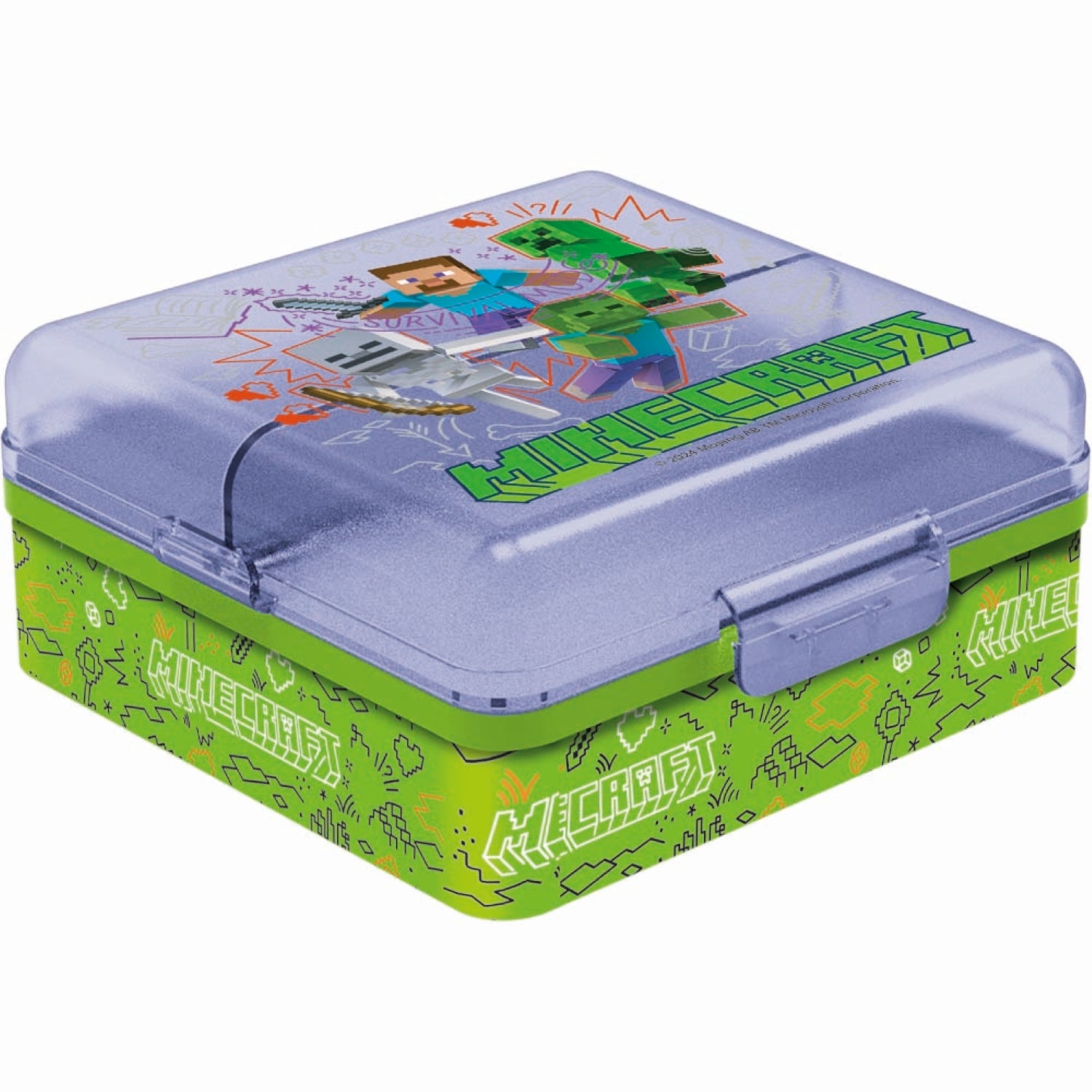 STOR SANDWICHERA MULTIPLE CUADRADA MINECRAFT INVKY