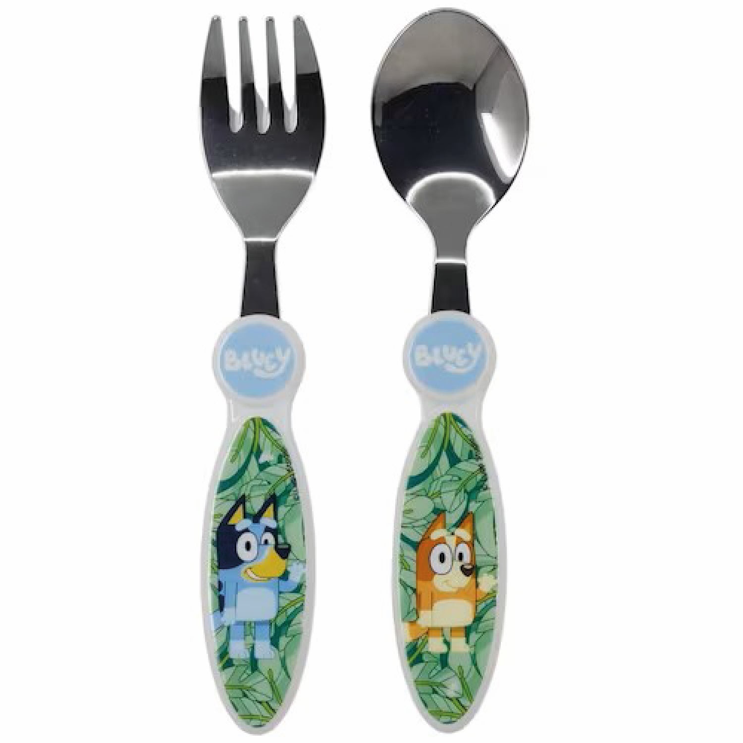 CUBIERTOS  METALICOS BLUEY