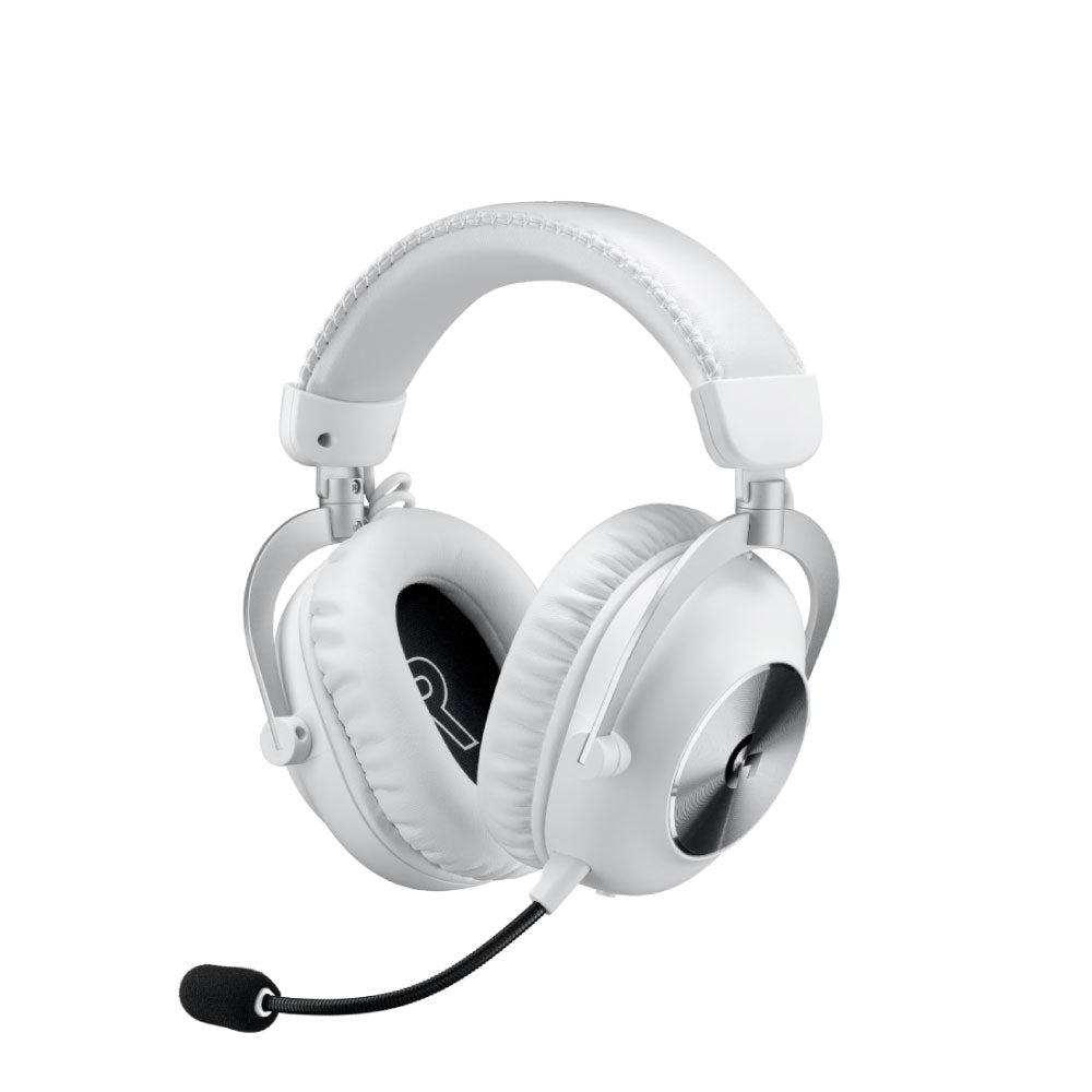 Audífono con Micrófono Logitech G PRO X 2 Lightspeed Wireless Bluetooth 3.5 mm Color White