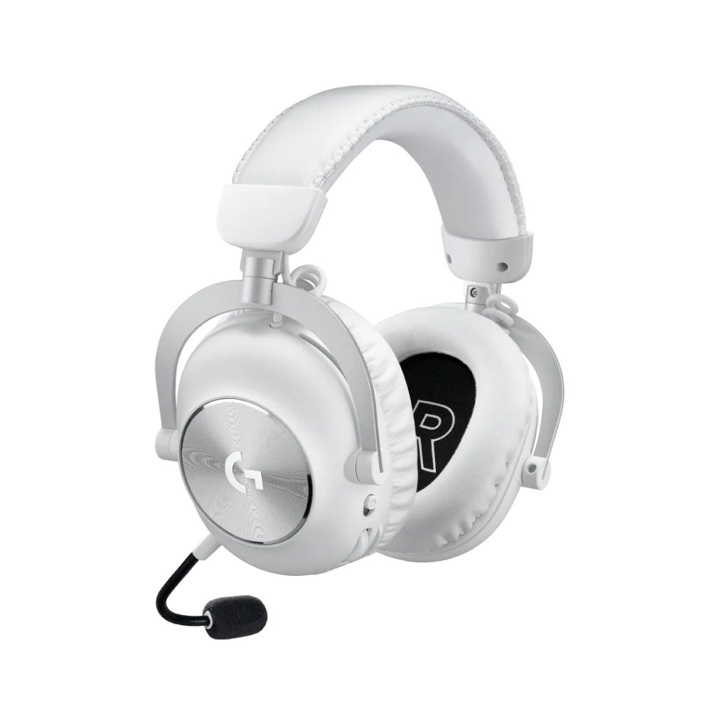 Audífono con Micrófono Logitech G PRO X 2 Lightspeed Wireless Bluetooth 3.5 mm Color White