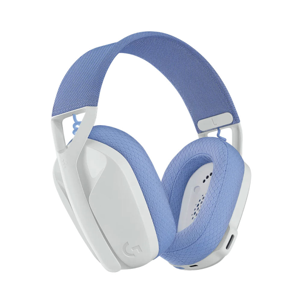 Audífono con Micrófono Logitech G435 Bluetooth Lightspeed Color White