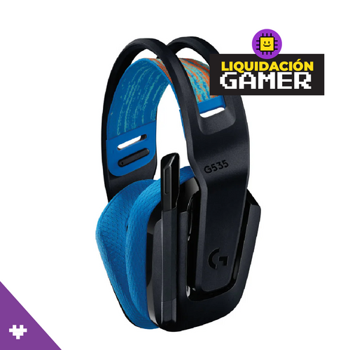 AUDIFONO C/MICROF. LOGITECH G535 LIGHTSPEED PS5/PS4/PC WIRELESS BLACK/BLUE