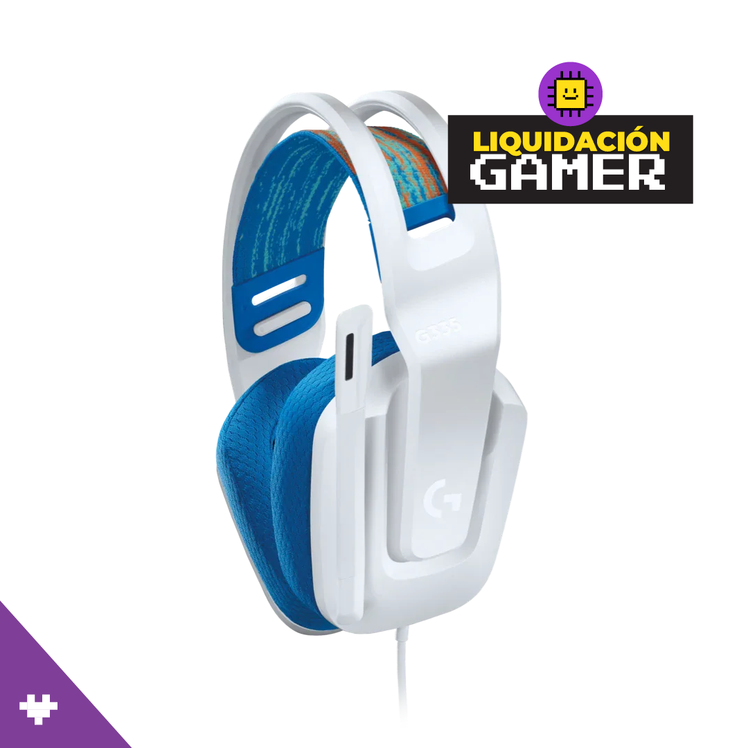 Audífono con Micrófono Logitech G335 Color White