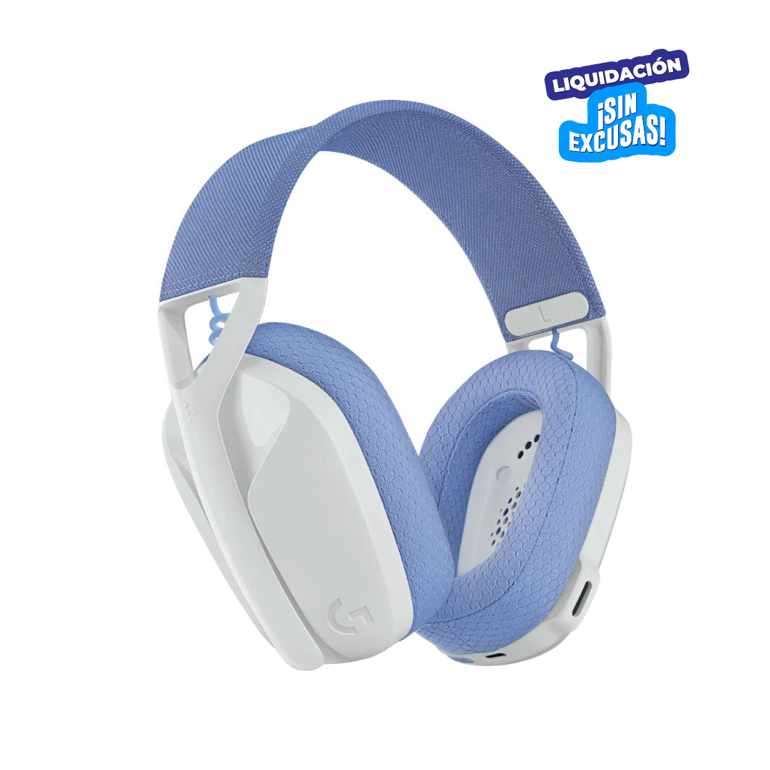 AUDIFONO C/MICROF. LOGITECH G435 BT / LIGHTSPEED WHITE (981-001073)