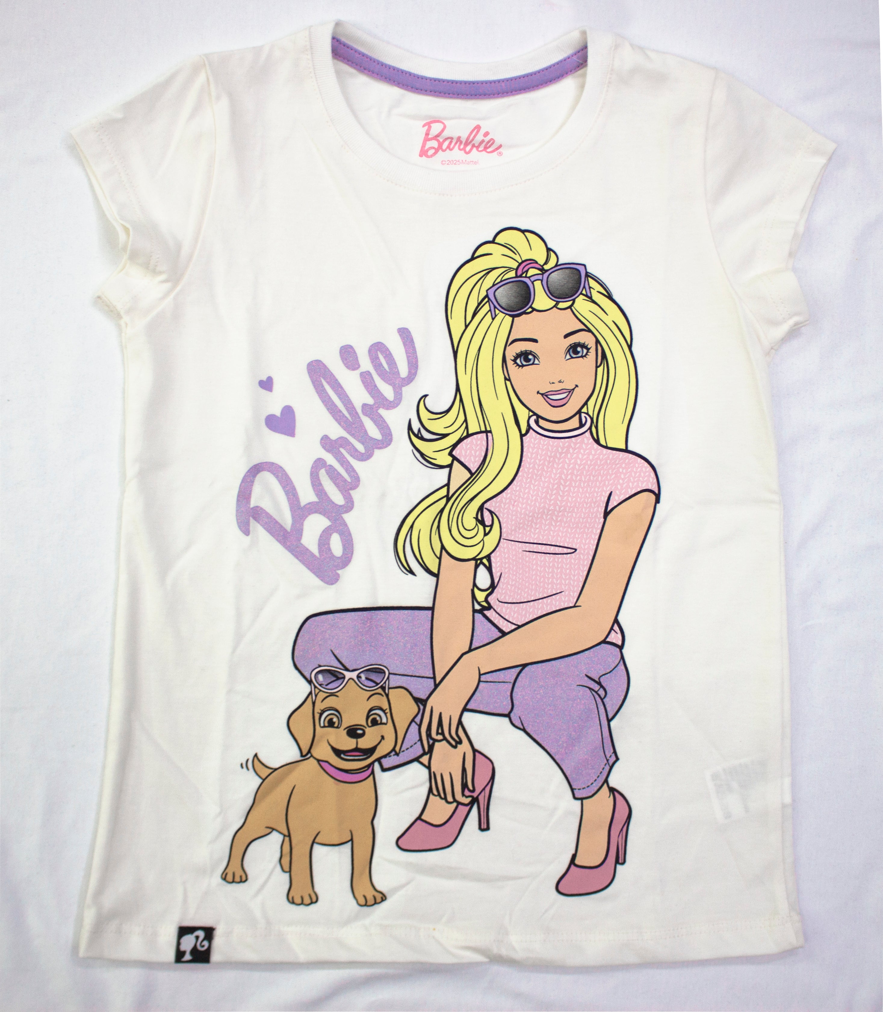 POLO BASICO MC BARBIE MARFIL