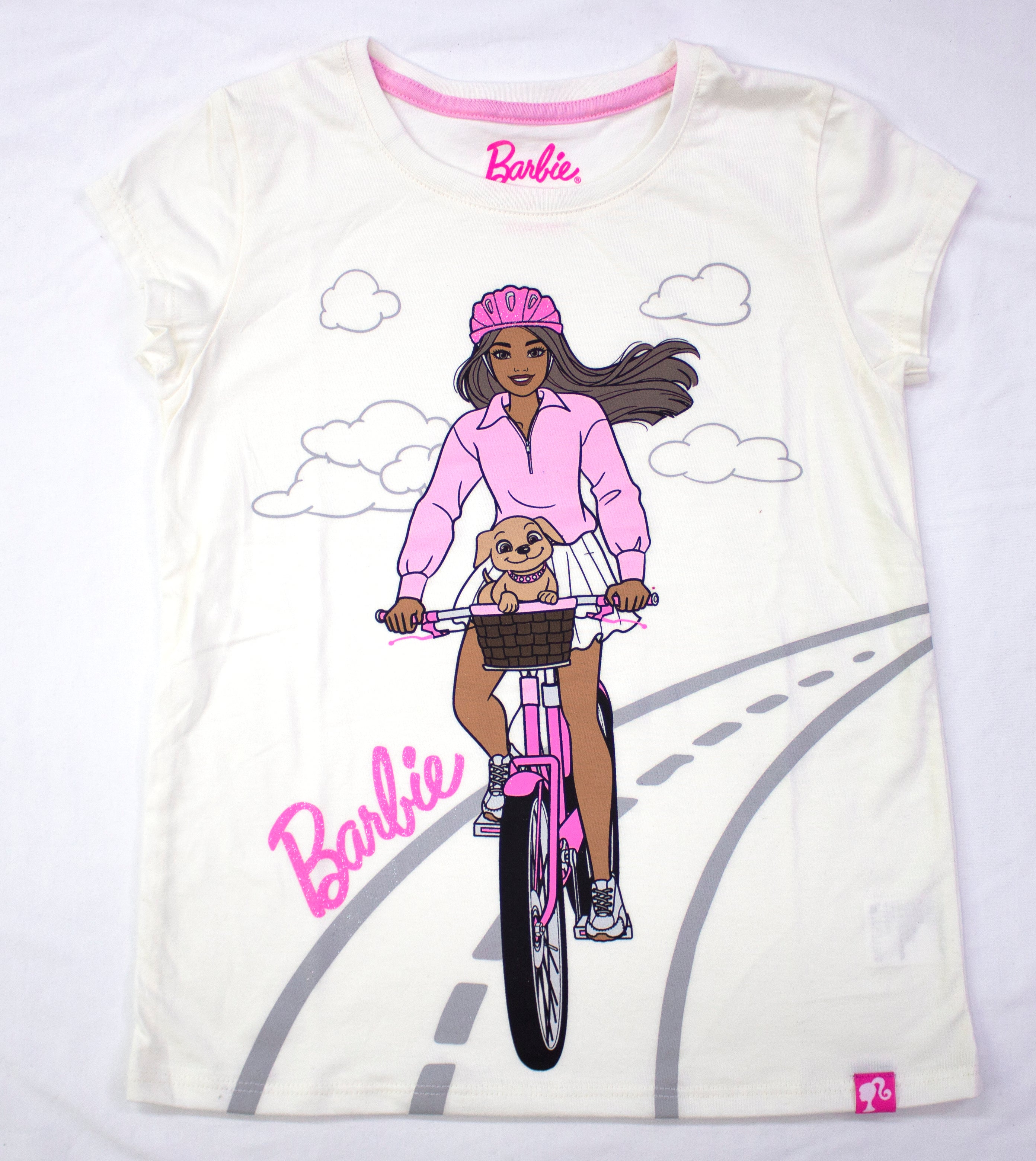 POLO BASICO MC MARFIL BARBIE