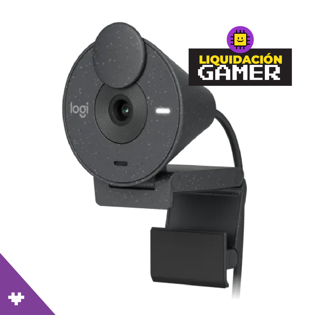 Cámara Logitech Brio 300 FHD 1080p USB-C