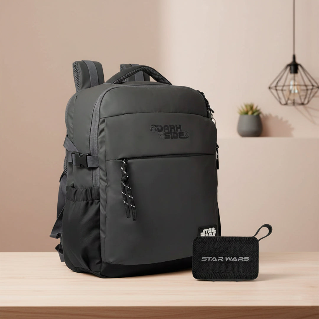 COMBO STAR WARS 1 MOCHILA + PARLANTE