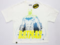 Polo Moda Manga Corta Oversized Batman Color Marfil