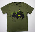 Polo Básico Manga Corta Batman Color Verde