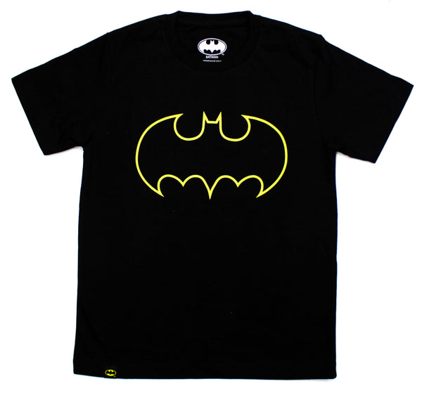 Polo Batman Color Negro para niños