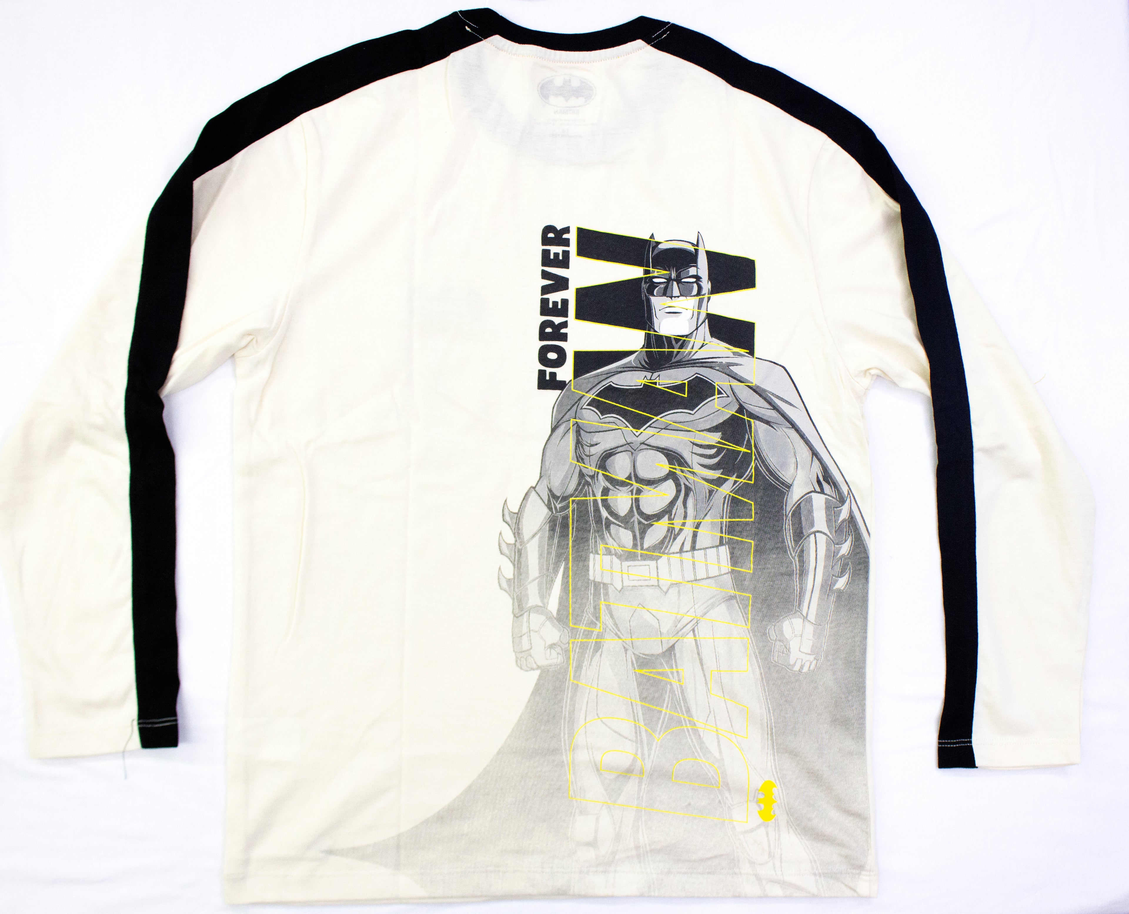 Polo Moda Manga Corta Batman Color Crema
