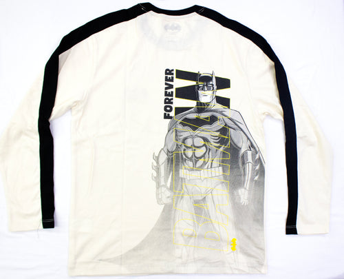 Polo Moda Manga Corta Batman Color Crema