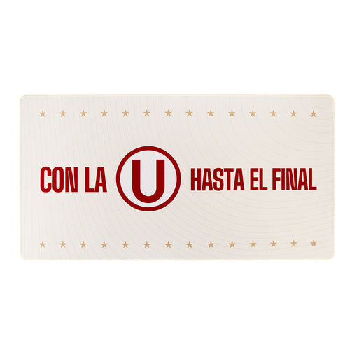 Mouse pad desk Universitario crema