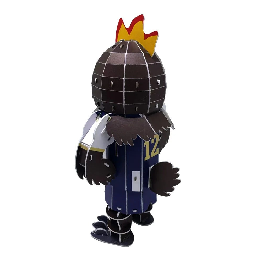GALLO NEGRO Mascota Armable 3D