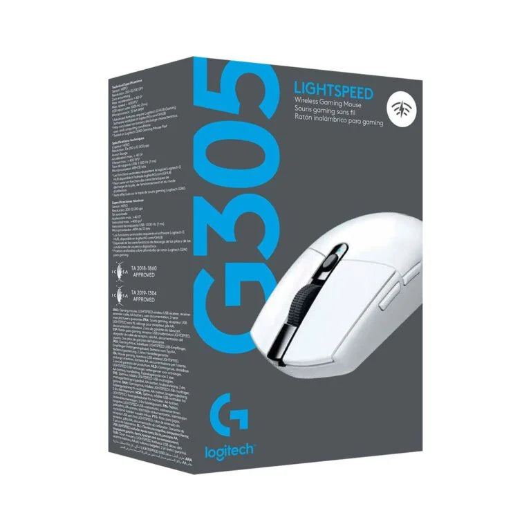 Mouse Logitech G305 Ligthspeed Wireless White (910-005290)