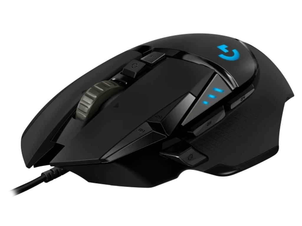 Mouse Logitech G502 X Hero Usb 25k Dpi Lightforce Black (910-006137)