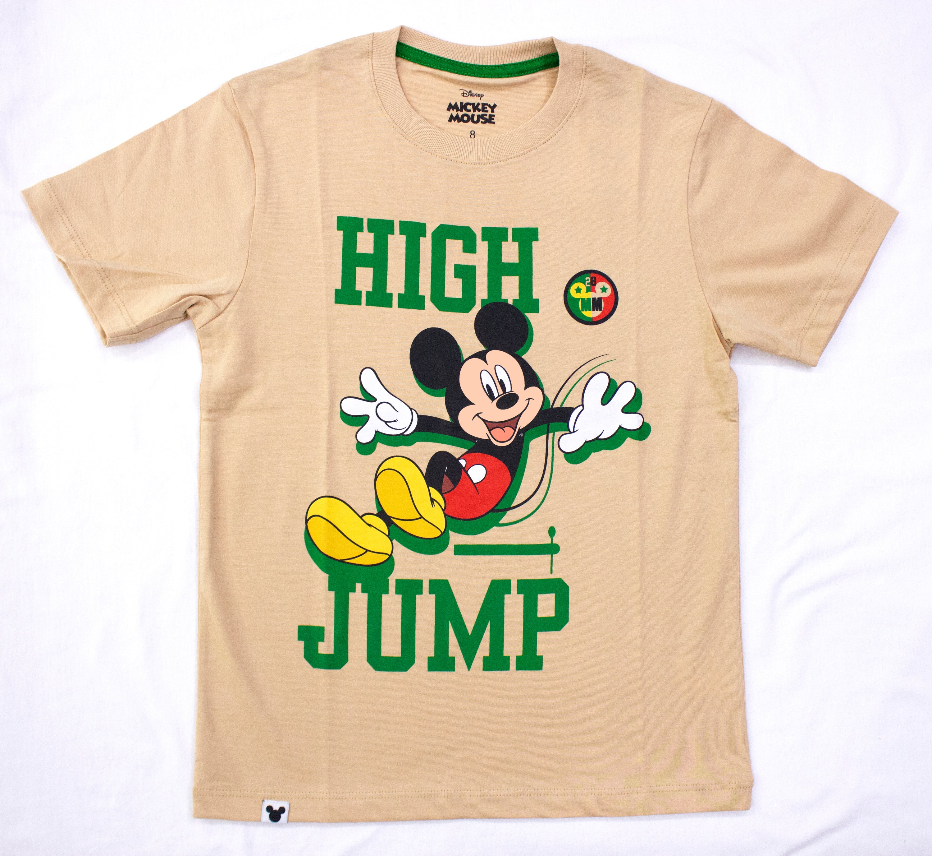 POLO BASICO MC BEIGE MICKEY MOUSE