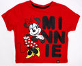 Polo Básico Manga Corta Minnie Mouse Niña Color Rojo